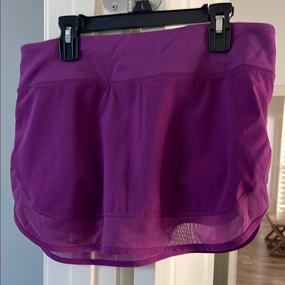 Lululemon  Purple Mini Skirt
